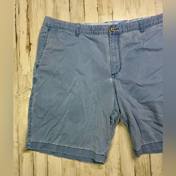 Tommy Bahama Chino Shorts Men's 42 Performance Athletic Blue - Picture 3 of 9
